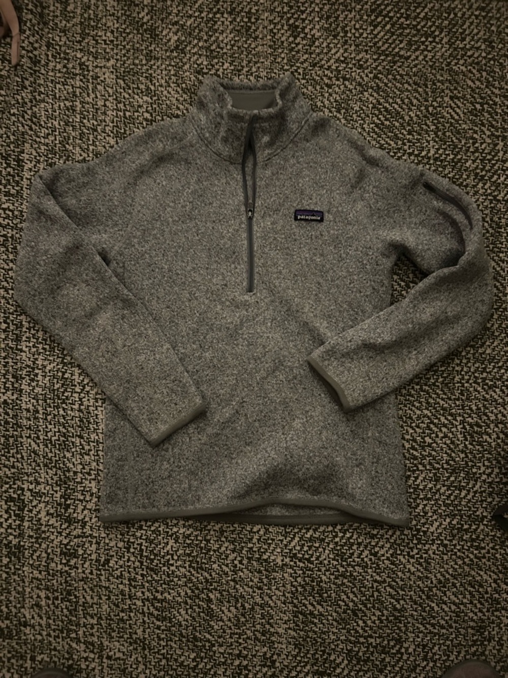 Patagonia Women’s Grey Half-Zip Fleece Pullover